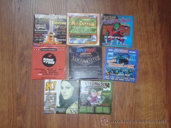 CD de M&uacute;sica: lote de cd's  de revistas