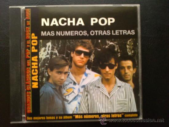 CDs de m&uacute;sica: NACHA POP - M&Aacute;S N&Uacute;MEROS, OTRAS LETRAS - CD - Foto 1
