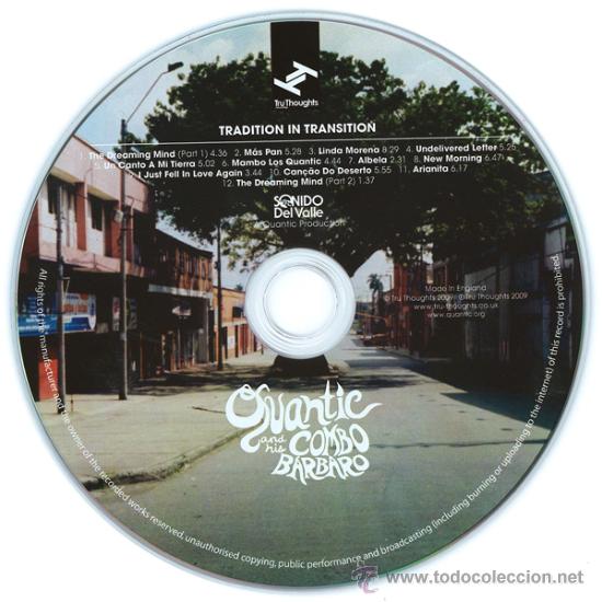 CDs de Música: Quantic And His Combo Barbaro * CD * TRADITION IN TRANSITION * RARE * PRECINTADO!! - Foto 8 - 156756981