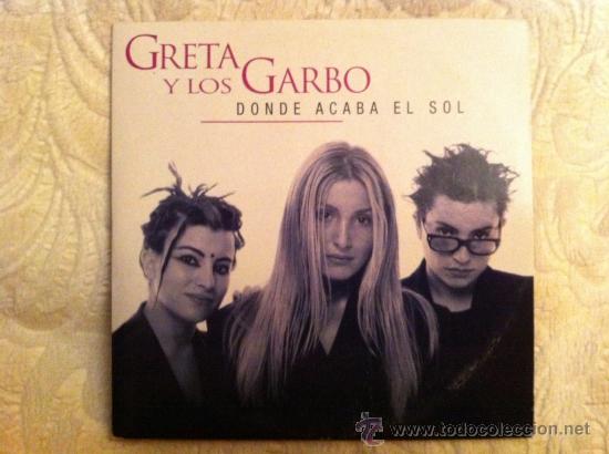 CDs de m&uacute;sica: greta y los garbo - donde acabe el sol (cd single) - Foto 1