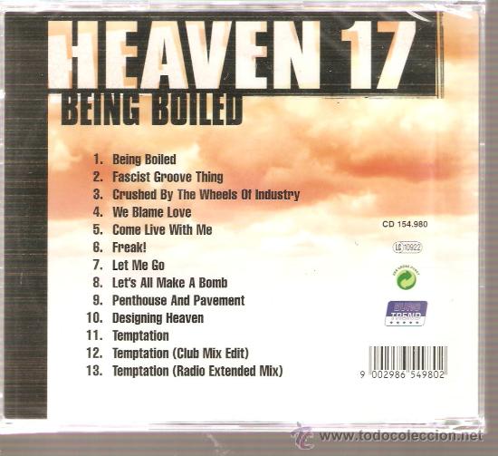 CDs de m&uacute;sica: CD HEAVEN 17 - BEING BOILED - Foto 2