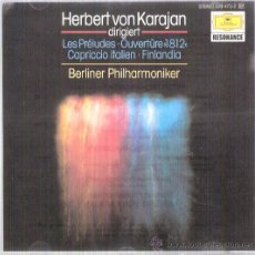 CDs de Música: LOS PRELUDIOS KARAJAN	DEUTSCHE GRAMOPHONE	1961	. Lote 26307132