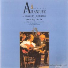 CDs de Música: CONCIERTO DE ARANJUEZ	PACO DE LUCIA	PHILIPS	1991. Lote 26319786