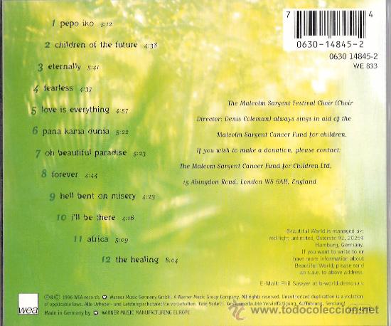 CDs de m&uacute;sica: Beautiful wordl	-Forever	Wea		1996 - Foto 2