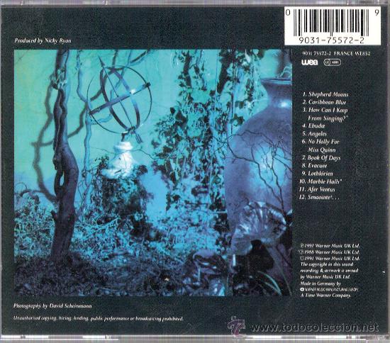 CDs de m&uacute;sica: Shepherd Moon	Enya		Wea	1991 - Foto 2