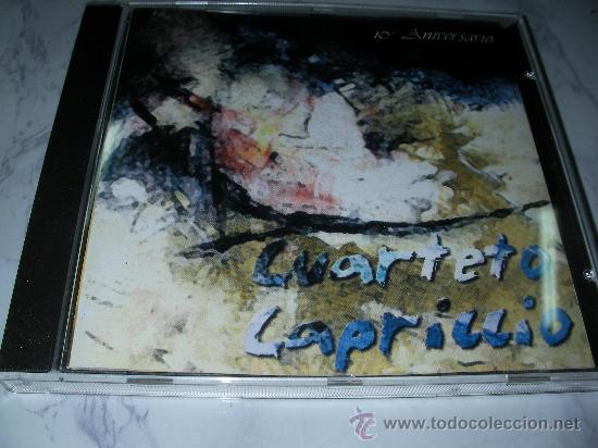 CDs de m&uacute;sica: CUARTETO CAPRILLIO - 10&ordm; ANIVERSARIO - Foto 1