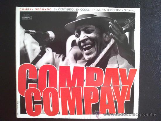 CDs de m&uacute;sica: COMPAY SEGUNDO EN CONCIERTO - DOBLE CD, 2 DISCOS CDs - Foto 1