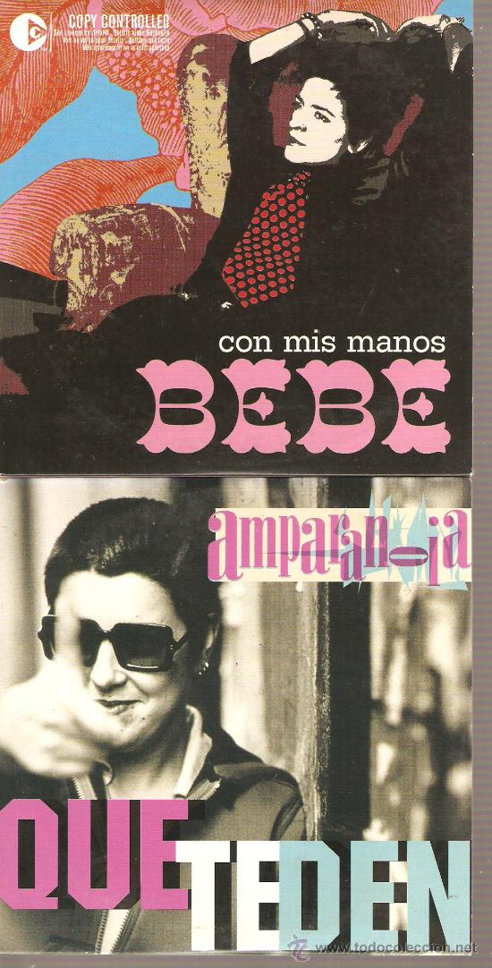 CDs de m&uacute;sica: 2 CD&acute;S: BEBE + AMPARANOIA - Foto 1