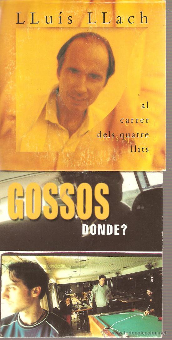 CDs de m&uacute;sica: 2 CD&acute;S: LLUIS LLACH + GOSSOS - Foto 1