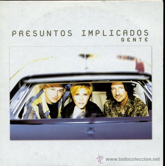 CDs de m&uacute;sica: Presuntos implicados - Gente - Cd Single 2001 - Promo - Foto 1