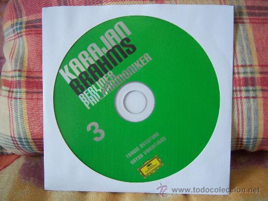CDs de m&uacute;sica: BRAHMS Tragic overture Haydn variations KARAJAN - Foto 1