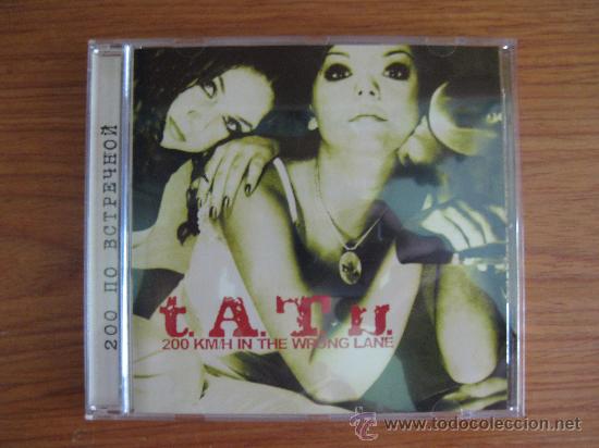 CDs de m&uacute;sica: Tatu. 200 Km/h in th wrong lane - Foto 1