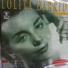 CDs de Música: 2CD-LOLITA GARRIDO VOL2(1950-1954)35 TEMAS ORIGINALES REMASTERIZADOS+FOLLETO INFORMATIVO-NUEVO-PRECI. Lote 39071121
