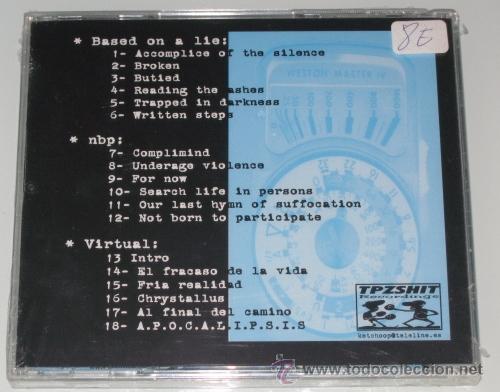 CDs de m&uacute;sica: TO SPLIT OR NOT TO SPLIT - BASED ON A LIE / NBP / VIRTUAL - CD - NUEVO PRECINTADO - Foto 2