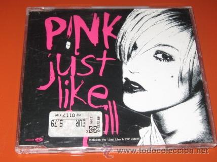 CDs de m&uacute;sica: PINK - JUST LIKE A PILL - CD SINGLE - COMO NUEVO - Foto 1