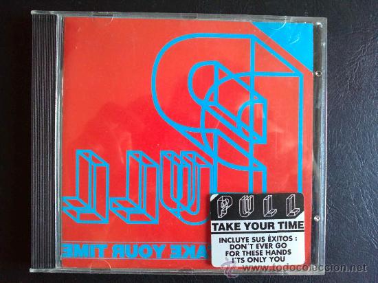 CDs de m&uacute;sica: PULL - TAKE YOUR TIME - CD. INCLUYE PEGATINAS - Foto 1