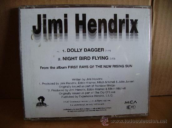 CDs de m&uacute;sica: JIMI HENDRIX --- DOLLY DAGGER - MX CD - Foto 1