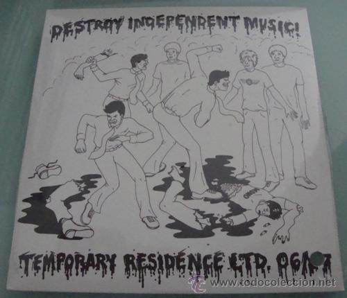 Music CDs: DESTROY INDEPENDENT MUSIC - TEMPORARY RESIDENCE SAMPLER 2006  / 2007