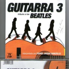 CDs de Música: DOBLE CD ALBUM: GUITARRA-3 TRIBUTO A LOS BEATLES - 20 TRACKS - DURACIÓN 57 MINUTOS - AÑO 1998