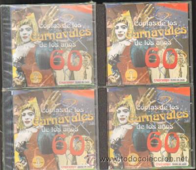 CDs de M&uacute;sica: COPLAS DE LOS CARNAVALES DE CADIZ DE LOS A&Ntilde;OS 60 (4 CD'S) (CD-VARIOS-197)