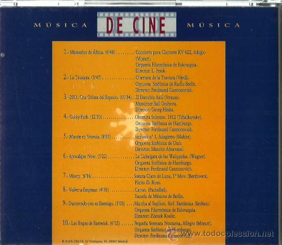 CDs de m&uacute;sica: M&uacute;sica de cine - Foto 2