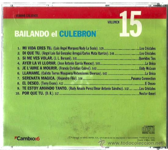 CDs de m&uacute;sica: Bailando el culebr&oacute;n  -  1993 - Foto 2