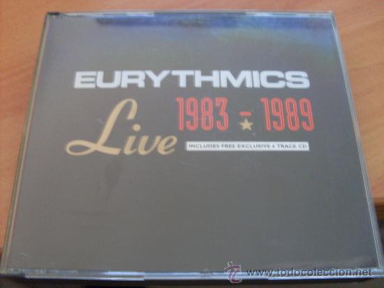 CDs de m&uacute;sica: EURYTHMICS ( LIVE 1983 - 1989 ) CD DOBLE (CDIB23) - Foto 1