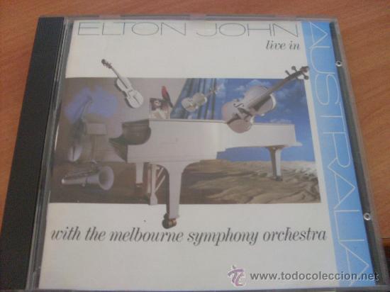CDs de m&uacute;sica: ELTON JOHN ( LIVE IN AUSTRALIA ) CD (CDIB24) - Foto 1