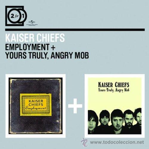 CDs de m&uacute;sica: 2 for 1 * KAISER CHIEFS * 2 CD * Employment * Yours Truly Angry Mob * GATEFOLD * PRECINTADO!!