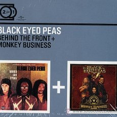 CDs de Música: BLACK EYED PEAS * 2 CD * BEHIND THE FRONT + MONKEY BUSINESS * GATEFOLD DIGIPACK * PRECINTADO!!. Lote 28125796
