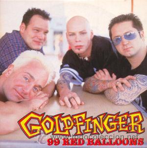 CDs de m&uacute;sica: GOLDFINGER - CD SINGLE - 99 RED BALLONS - Foto 1