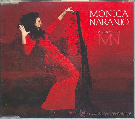 CDs de m&uacute;sica: Single AMOR Y LUJO Monica Naranjo - Foto 1