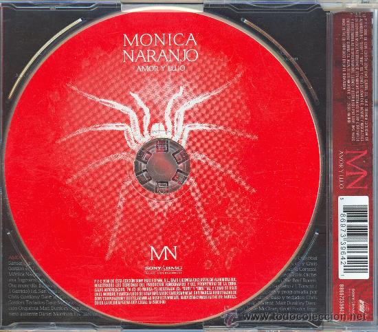 CDs de m&uacute;sica: Single AMOR Y LUJO Monica Naranjo - Foto 2