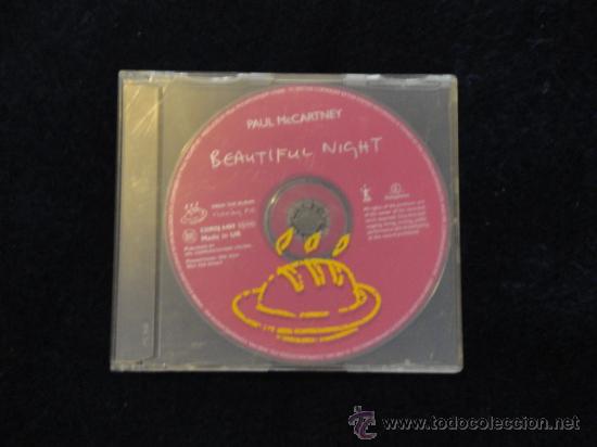 CDs de m&uacute;sica: Paul MacCartney cd single Beautiful night - Foto 1