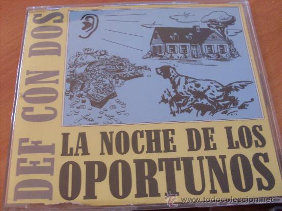 CDs de m&uacute;sica: DEF CON DOS ( LA NOCHE DE LOS OPORTUNOS ) CD ( CDIB3) - Foto 1