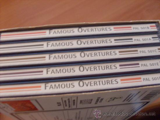 CDs de m&uacute;sica: FAMOUS OVERTURES ( ROSSINI , BACH , TCHAIKOVSKY ) 5 CD SET (CDIB17) - Foto 2