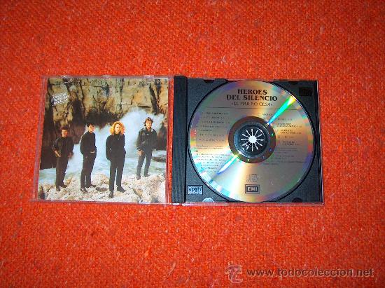 CDs de m&uacute;sica: HEROES DEL SILENCIO MAR NO CESA MADE IN CANADA REF LARGA - Foto 1