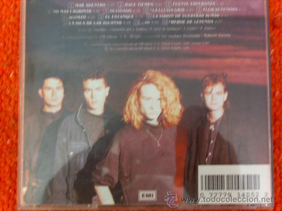 CDs de m&uacute;sica: HEROES DEL SILENCIO MAR NO CESA MADE IN CANADA REF LARGA - Foto 4