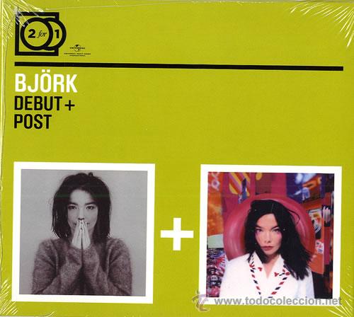 CDs de m&uacute;sica: BJORK * 2CD * DEBUT + POST * LTD DIGIPACK GATEFOLD * PRECINTADO!! - Foto 1