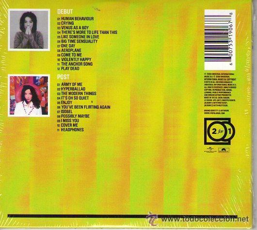 CDs de m&uacute;sica: BJORK * 2CD * DEBUT + POST * LTD DIGIPACK GATEFOLD * PRECINTADO!! - Foto 2