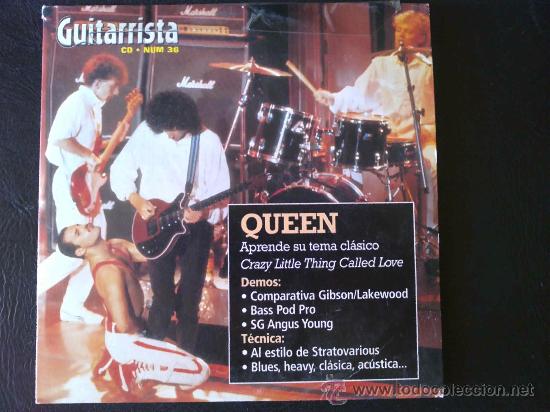 CDs de m&uacute;sica: QUEEN - CD REVISTA GUITARRISTA - Foto 1