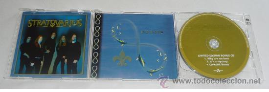 CDs de m&uacute;sica: STRATOVARIUS - INFINITE (Nuclear Blast, 2000) CD + CD Bonus extra - Foto 3