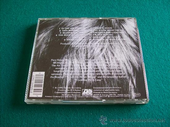 CDs de m&uacute;sica: Phil Collins - Face Value ( Rareza - ERROR DE SERIGRAF&Iacute;A ) - Foto 2
