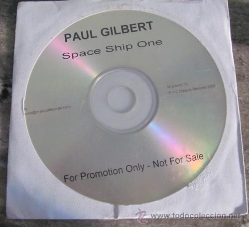 CDs de m&uacute;sica: PAUL GILBERT - SPACE SHIP ONE - CD - Foto 1