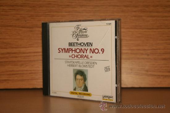 CDs de m&uacute;sica: BEETHOVEN. SINFON&Iacute;A N&ordm; 9 - Foto 1