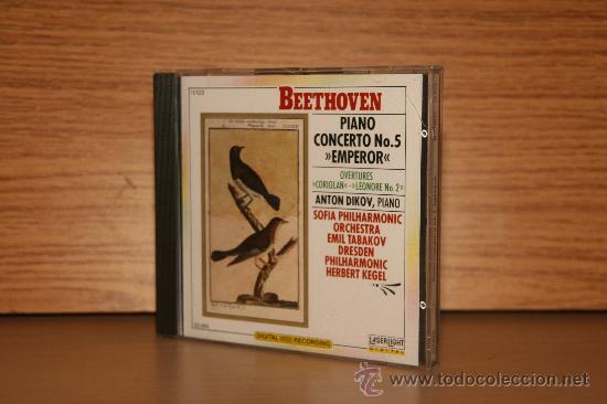 CDs de m&uacute;sica: BEETHOVEN. PIANO CONCERTO N&ordm; 5 &rdquo;EMPEROR&rdquo; - Foto 1