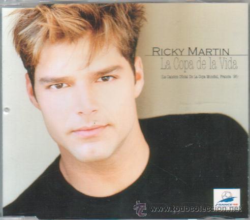 CDs de m&uacute;sica: RICKY MARTIN LA COPA DE LA VIDA REMIXES CD SINGLE - Foto 1