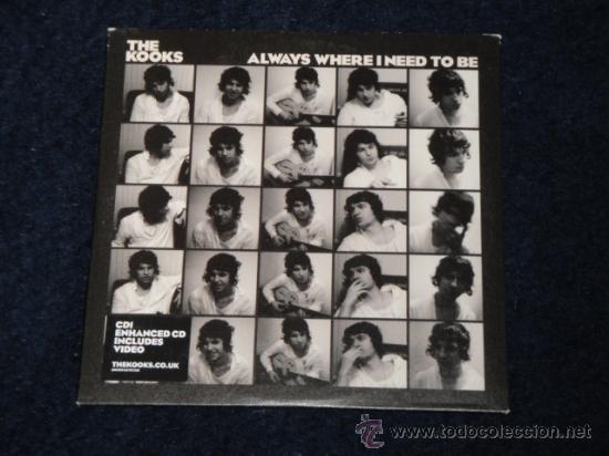 CDs de m&uacute;sica: The Kooks Cd single Always where I need to be - Foto 1