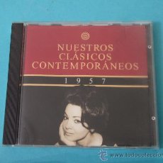 CDs de Música: NUESTROS CLÁSICOS CONTEMPORANEOS. 1957. SARA MONTIEL. GRACIA MONTES. CARMEN MORELL. MARUJITA DIAZ. Lote 28959319
