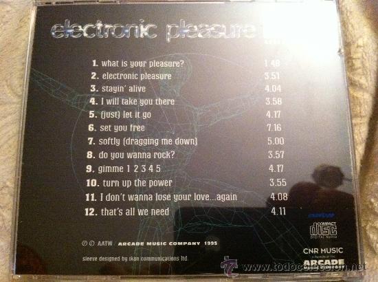 CDs de m&uacute;sica: N-TRANCE - ELECTRONIC PLEASURE CD - Foto 2